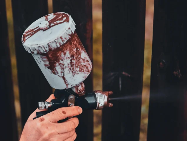 Peinture des ferronnerie
