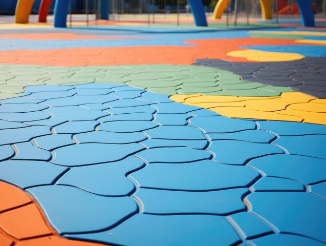 Hydrofuge coloré sur pavé et sol
